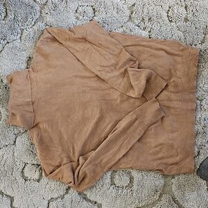 Ann Taylor Factory Brown Knit Sweater